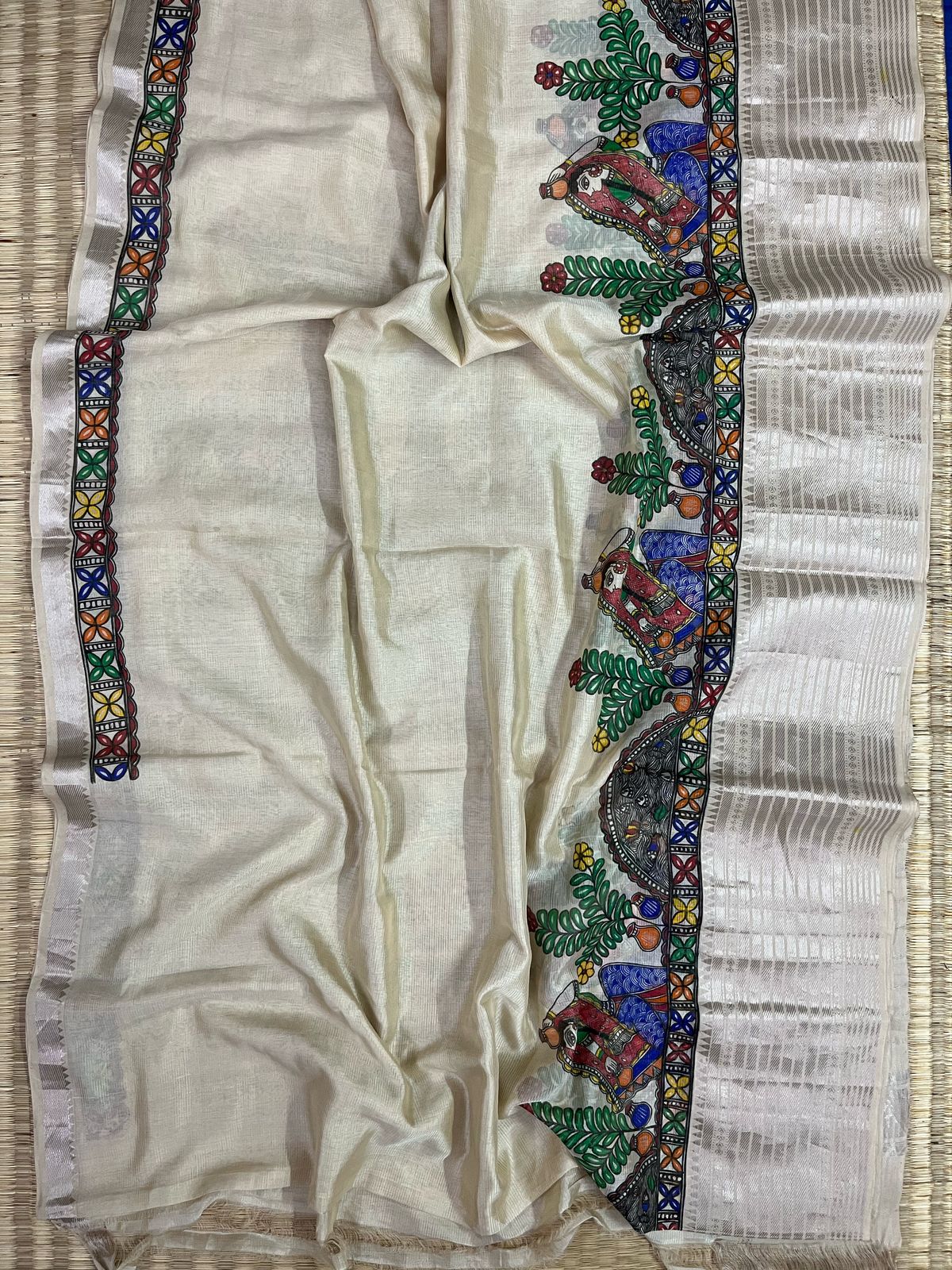 Madhubani saree