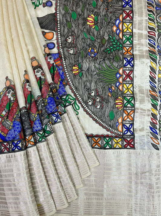 Madhubani saree