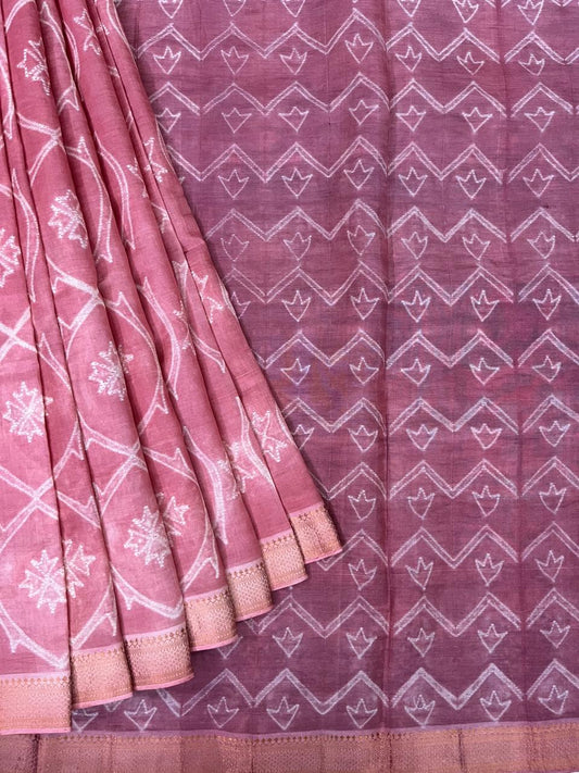 Shibori saree