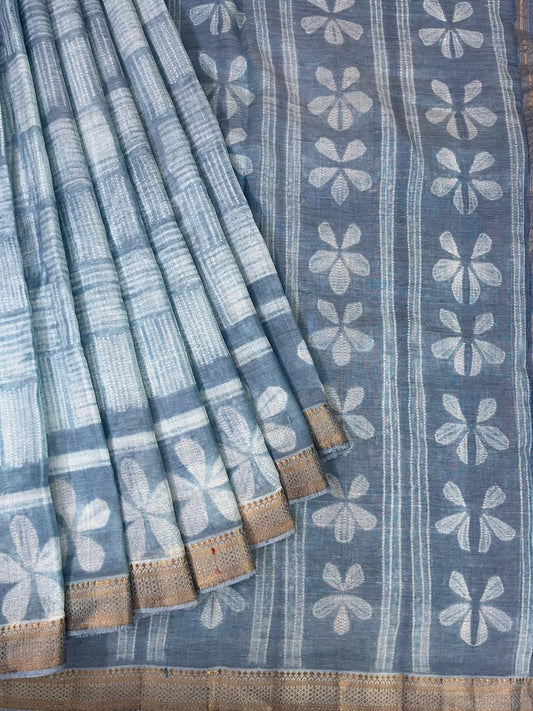 Shibori saree