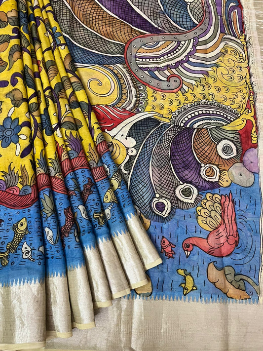 Penkalamkari saree