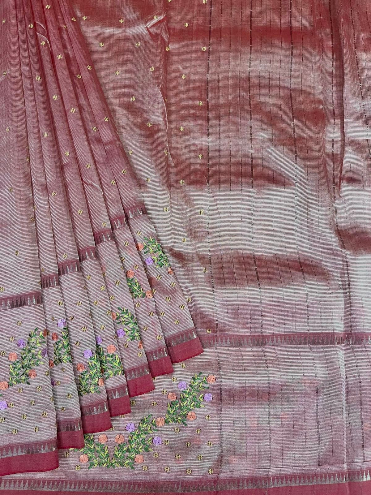 French knott saree