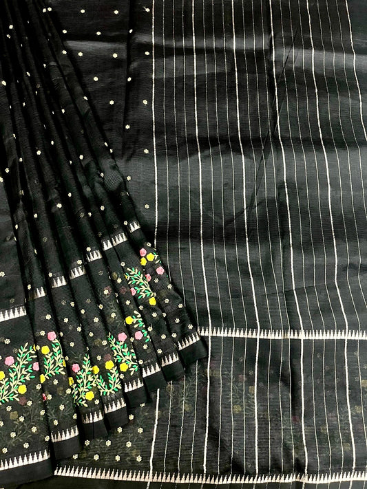 French knott saree