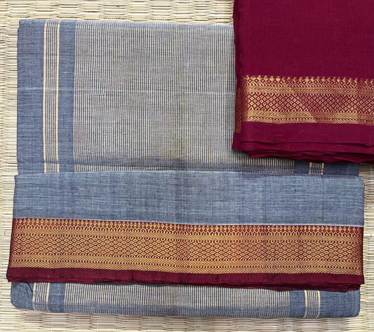 Nizam border saree