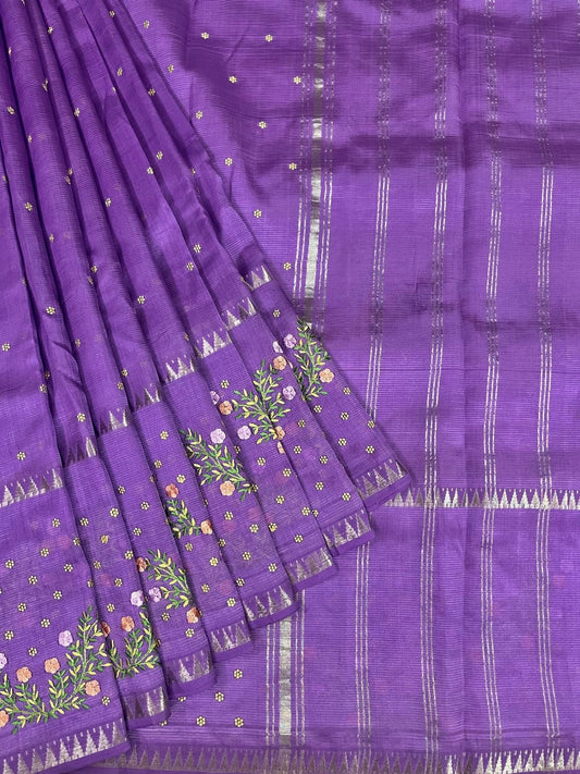 French knott saree